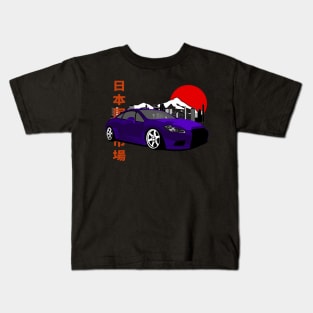 Mitsubishi Eclipse 4 Retro Style Kids T-Shirt